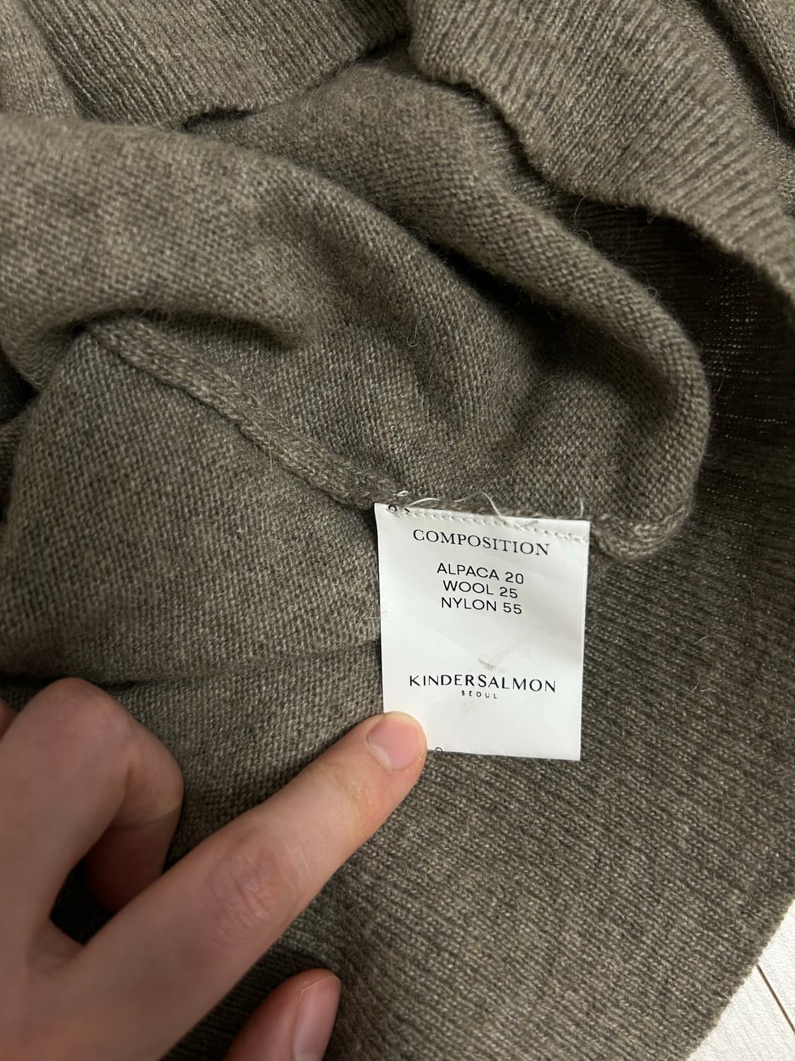 킨더살몬 가디건 상품이미지3