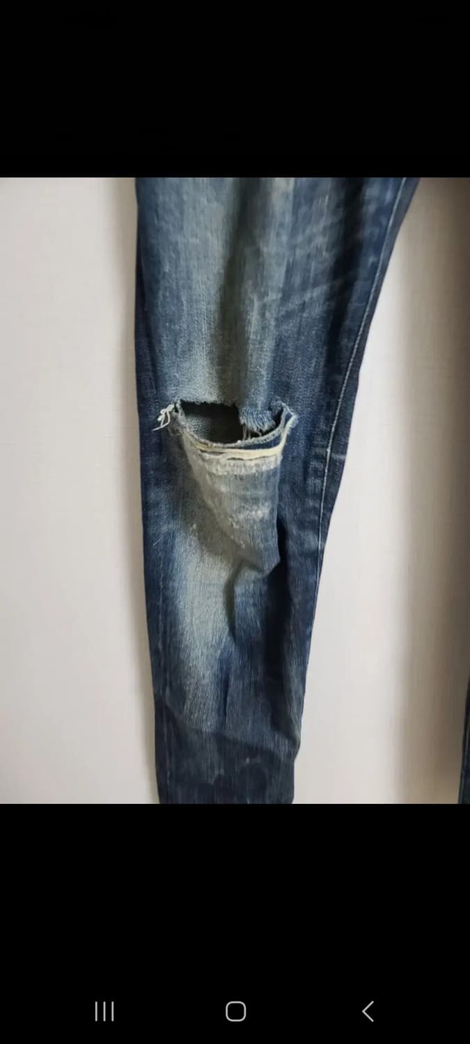 디젤 데미지 워싱 청바지 28사이즈 공용 추천 상품이미지4