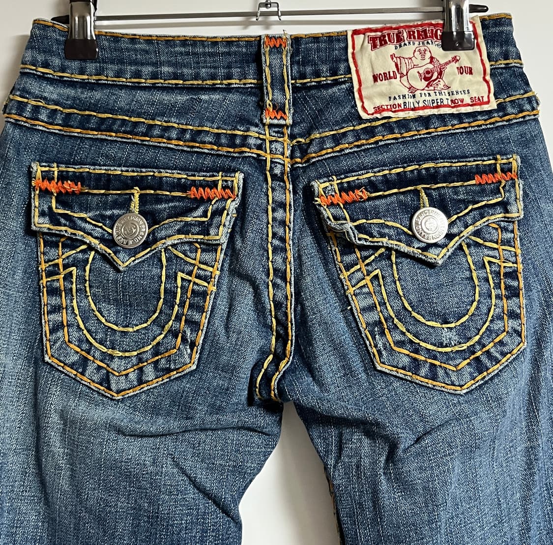 트루릴리전 세미부츠컷 플레어진 데님 팬츠 청바지 25 상품이미지6