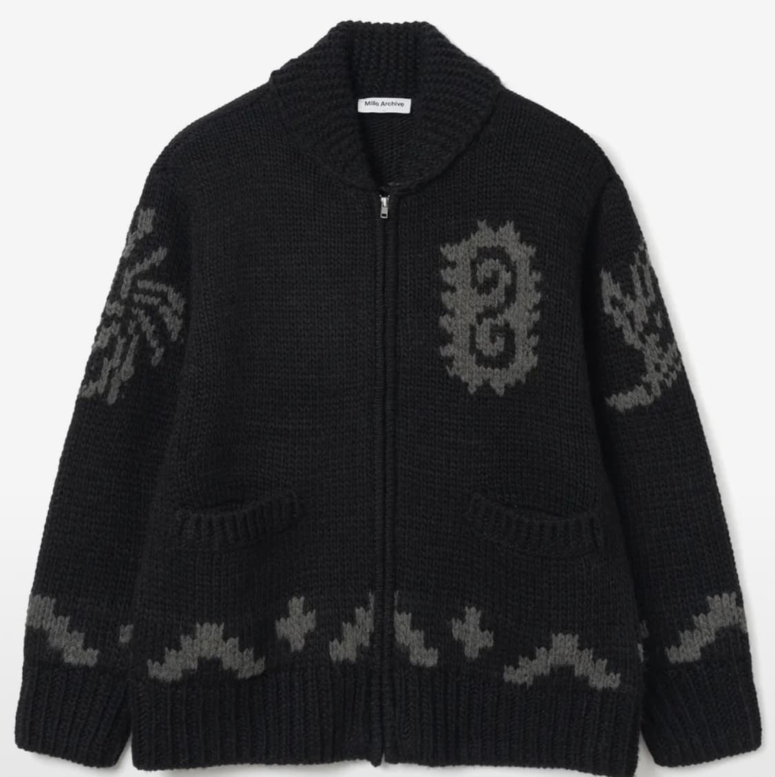 밀로아카이브 오리엔탈 코위찬 니트 상품이미지1