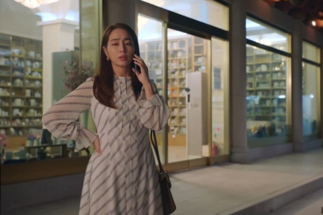 잇미샤 사선패턴 원피스 55사이즈 상품이미지3