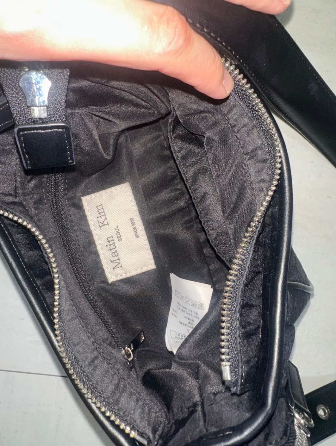 마뗑킴 마들렌백 블랙 상품이미지4