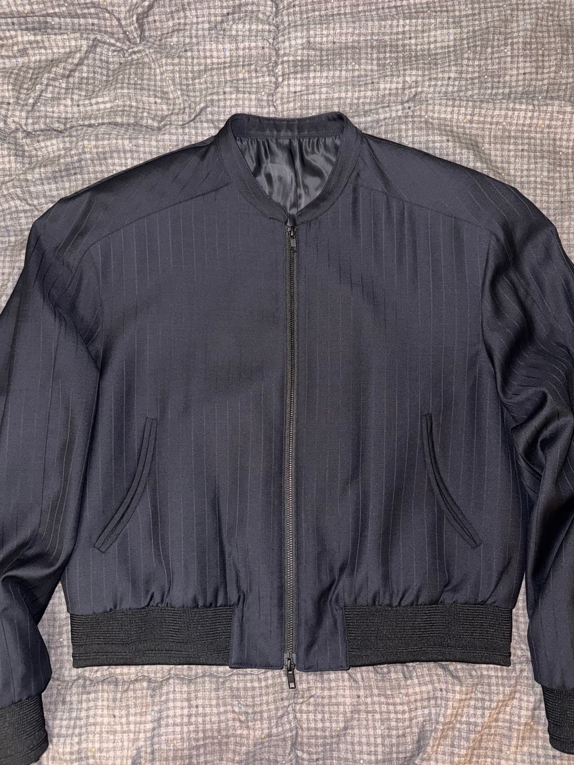 엘무드 카발리 울 스트라이프 자켓 [48] 상품이미지1