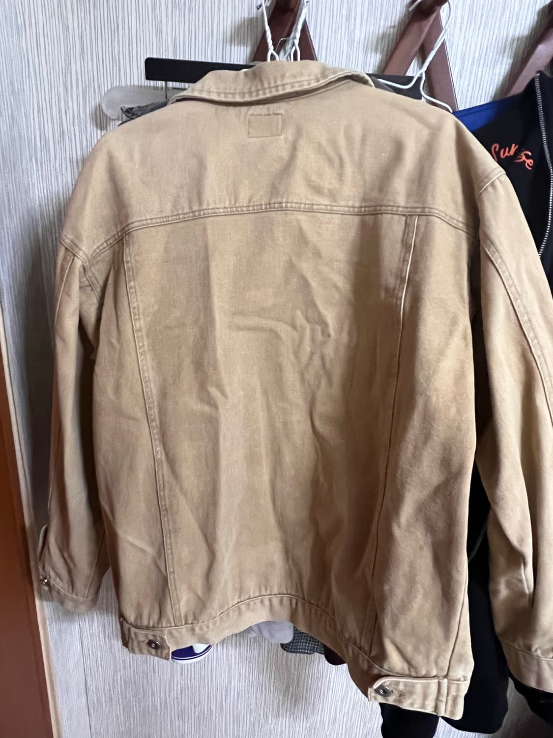 파르티멘토 피치스킨 트윌자켓 카멜L 상품이미지2