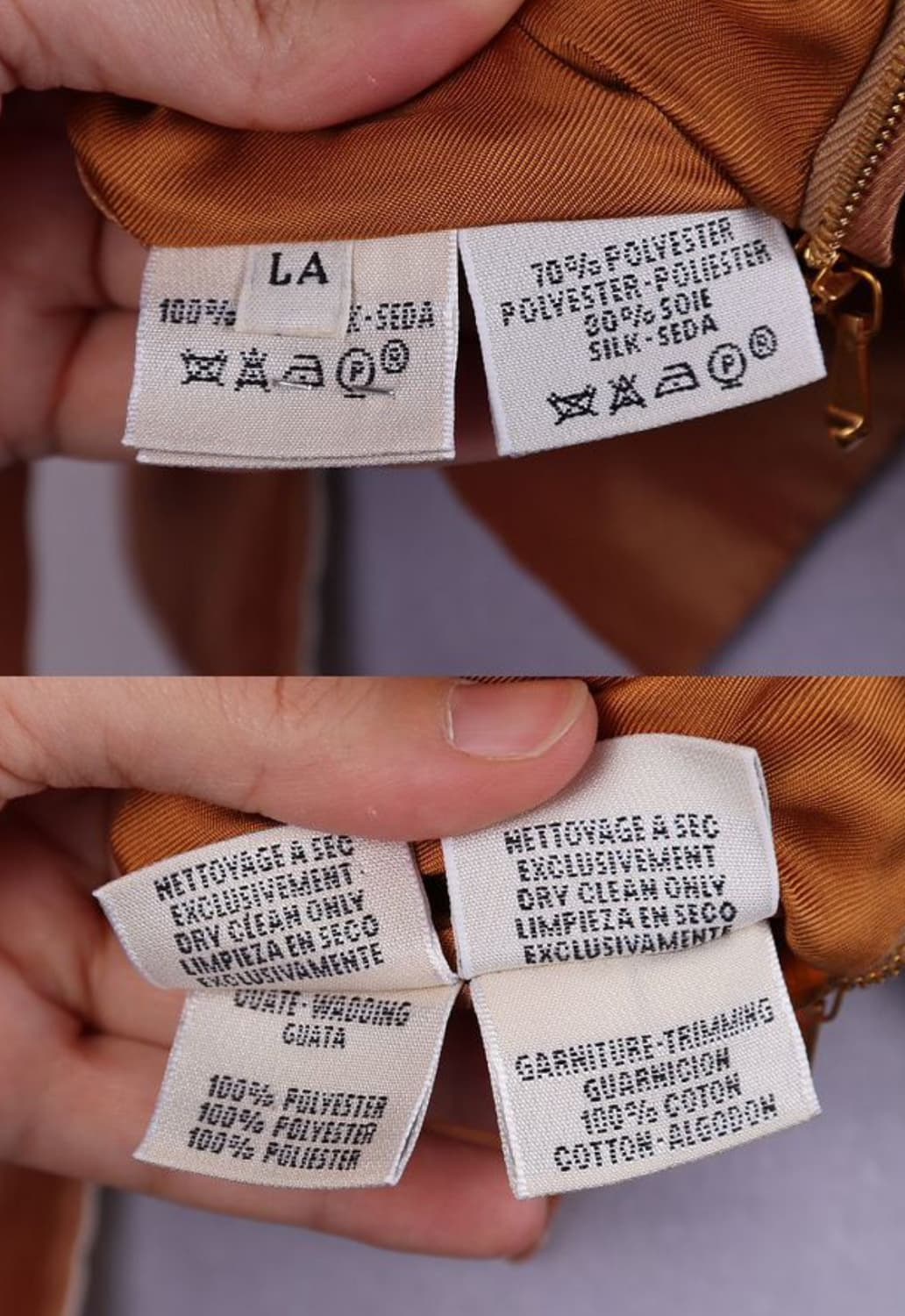 HERMES 에르메스 리버서블 집업재킷(실크)해외발송 상품이미지9