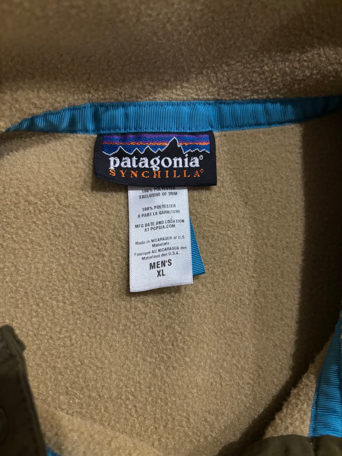 파타고니아 헤비웨이트 신칠라 클래식 탄(베이지)  XL 사이즈 상품이미지5