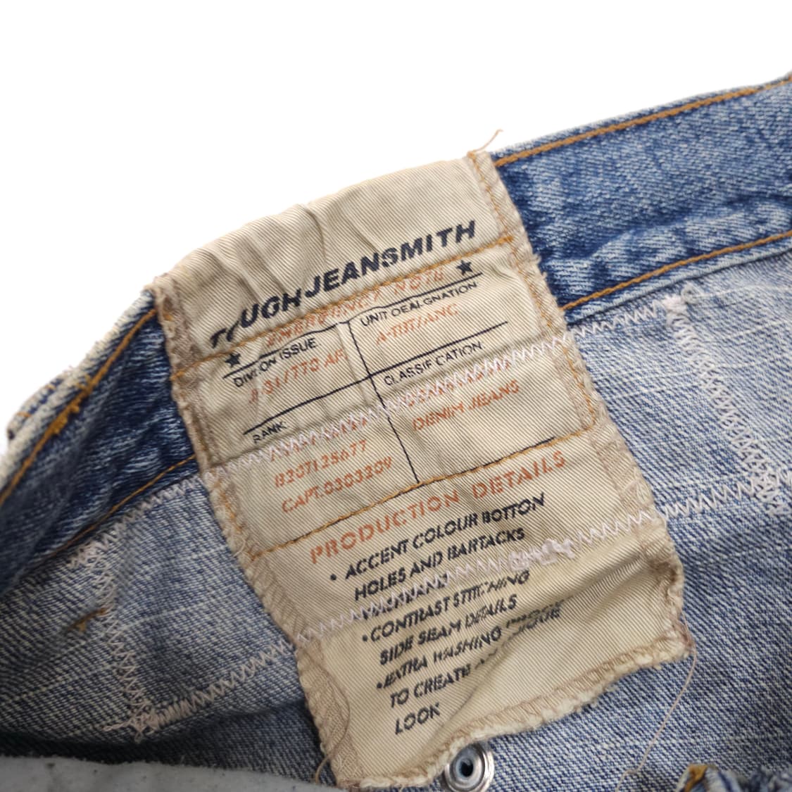 터프진스미스 카고포켓 루즈 데님 상품이미지3