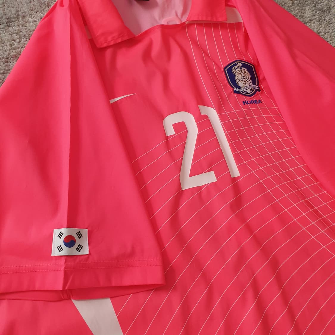 [무료배송] Nike 국대 J S KIM 21 축구 유니폼 상품이미지6