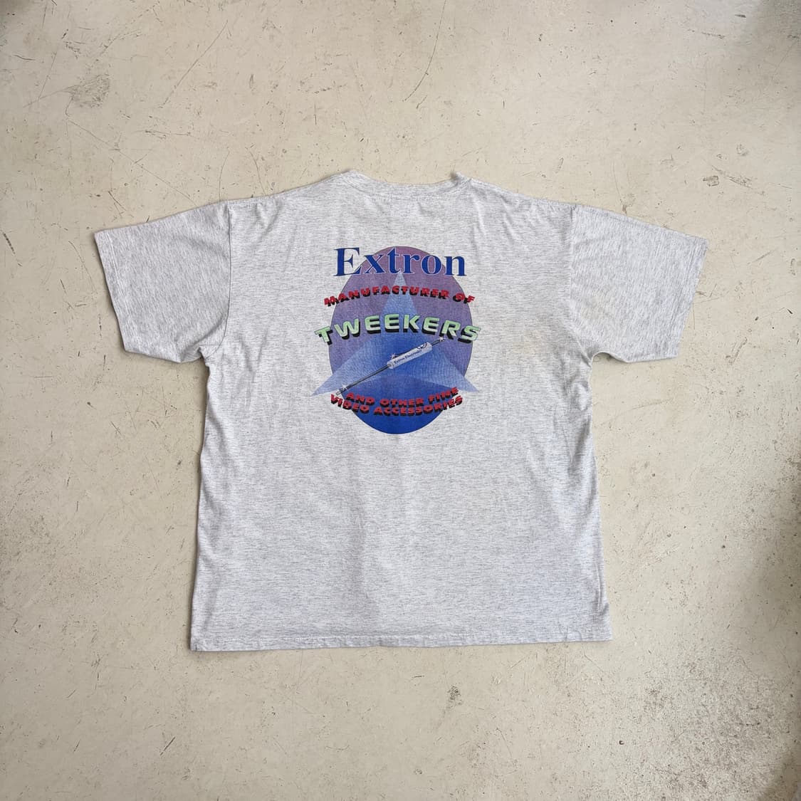 90s USA Oneita 빈티지 싱글스티치 반팔티 XL 상품이미지1