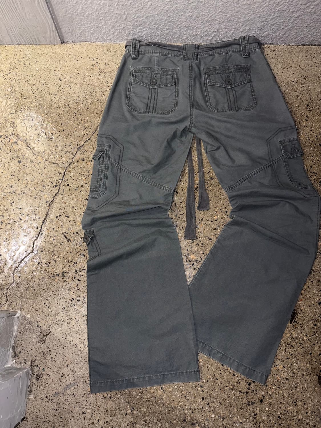 빈티지 y2k 부츠컷 카고팬츠 상품이미지7