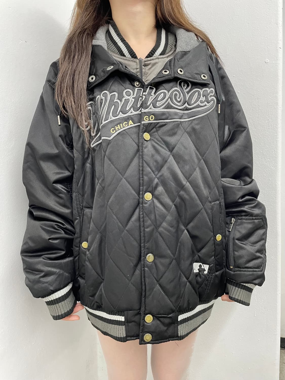 MLB 화이트삭스 로고 바시티 상품이미지3