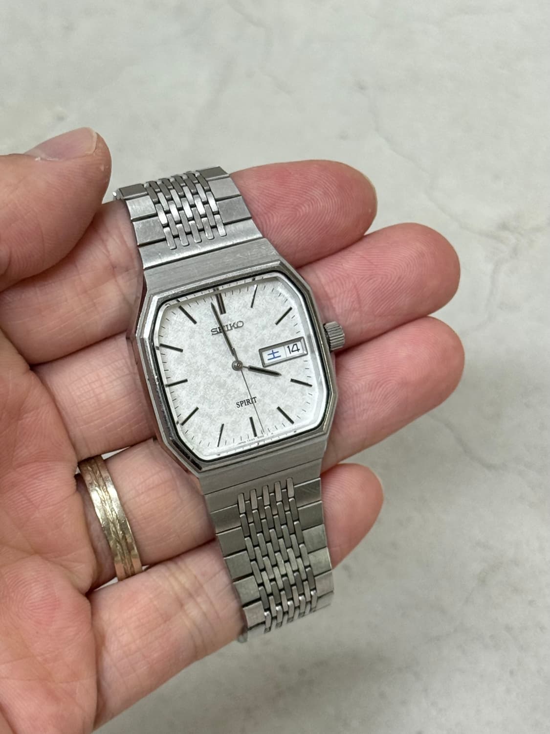 90s 빈티지 세이코 SPIRIT 쿼츠 상품이미지9