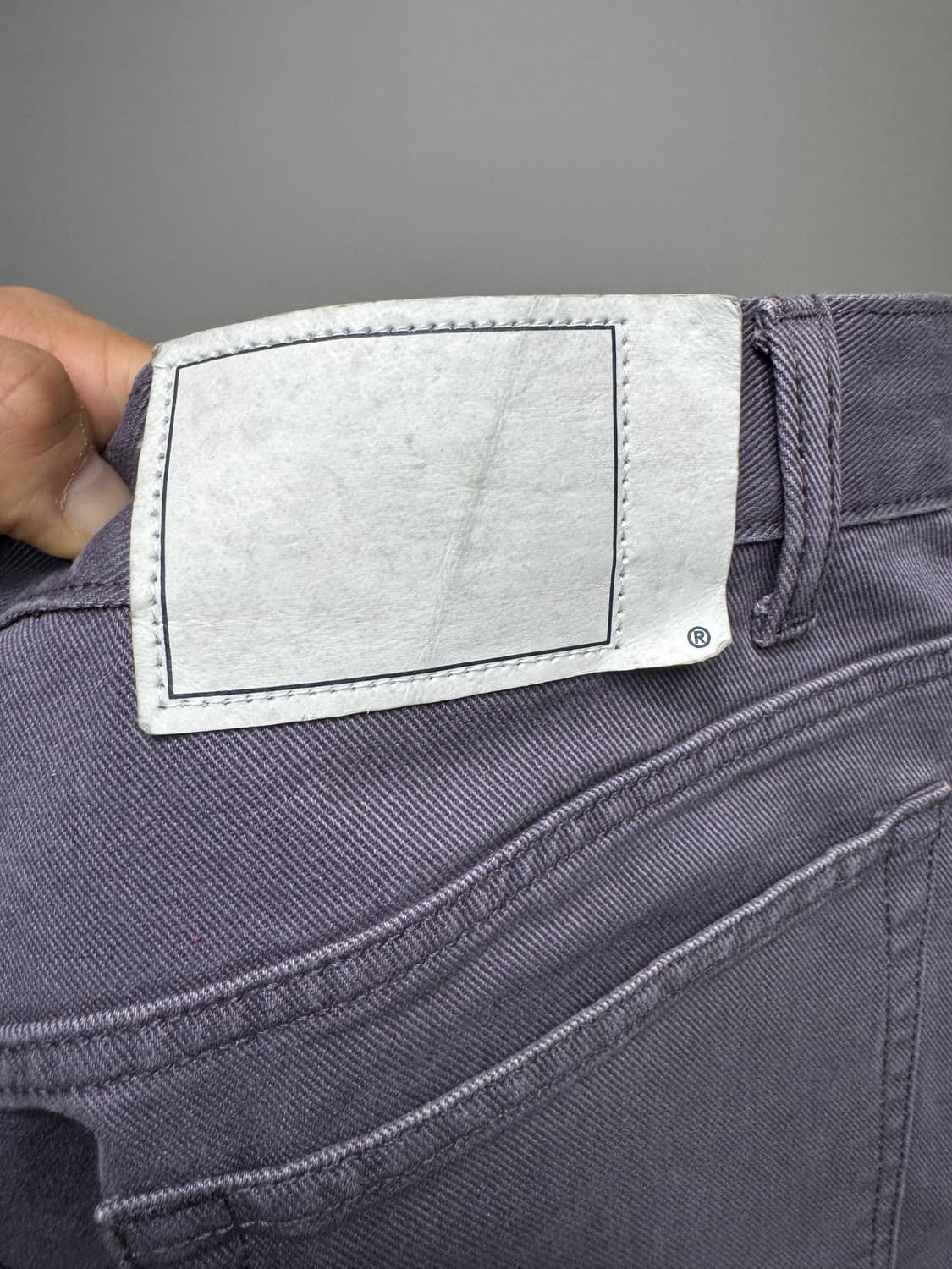 디스이즈네버댓 릴렉스드진 퍼플그레이 XL 상품이미지7