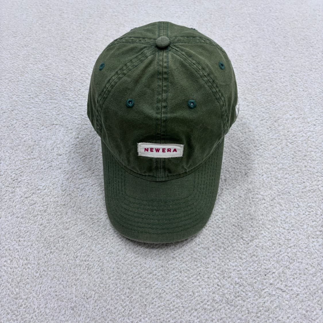 F 뉴에라 워시드 덕 캔버스 볼캡 0401E 상품이미지1