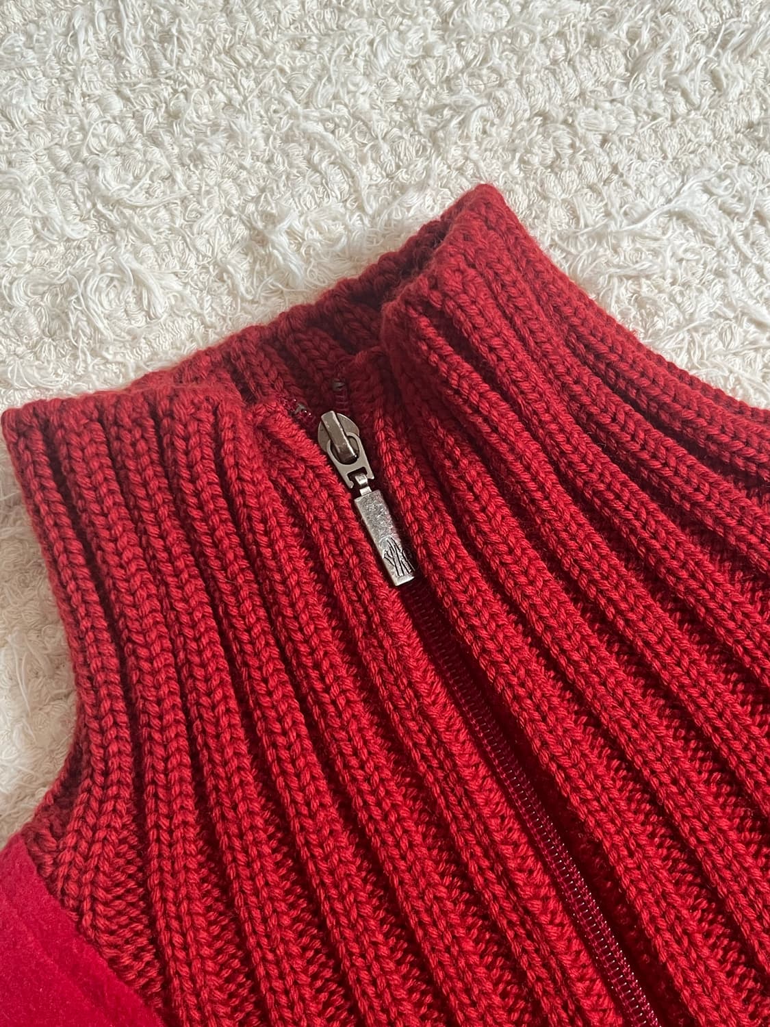 몽클레어 하프 니트집업 상품이미지4