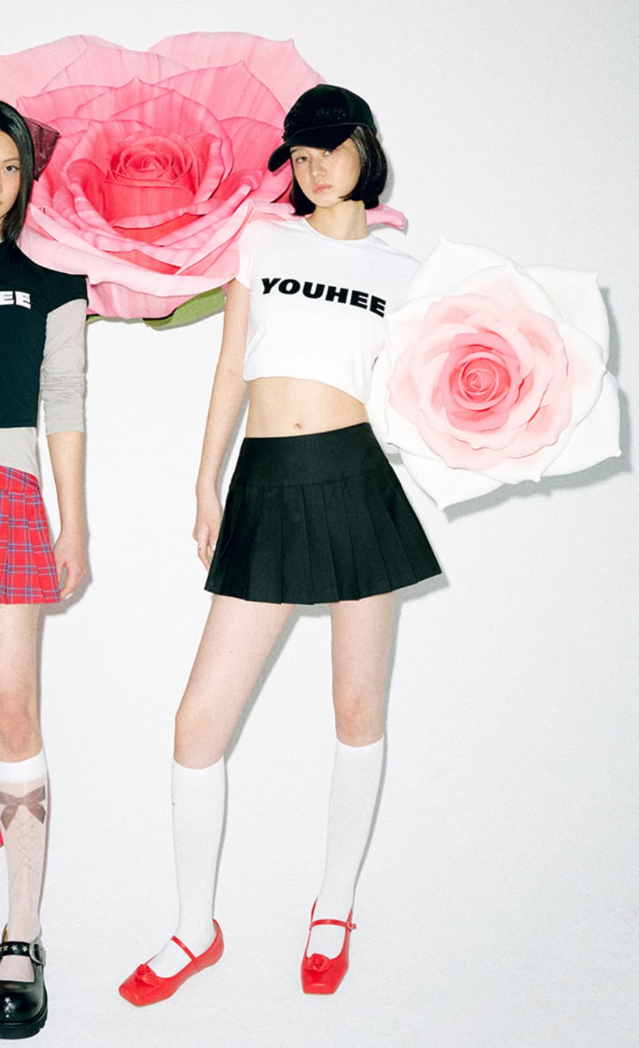 당일배송) youhee 유희 플리츠 스커트 블랙 2사이즈 상품이미지3