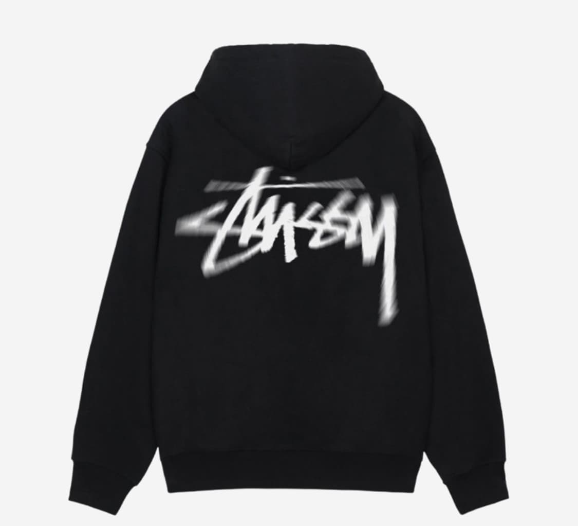 Stussy Dizzy Stock Hoodie Black M 사이즈 상품이미지2
