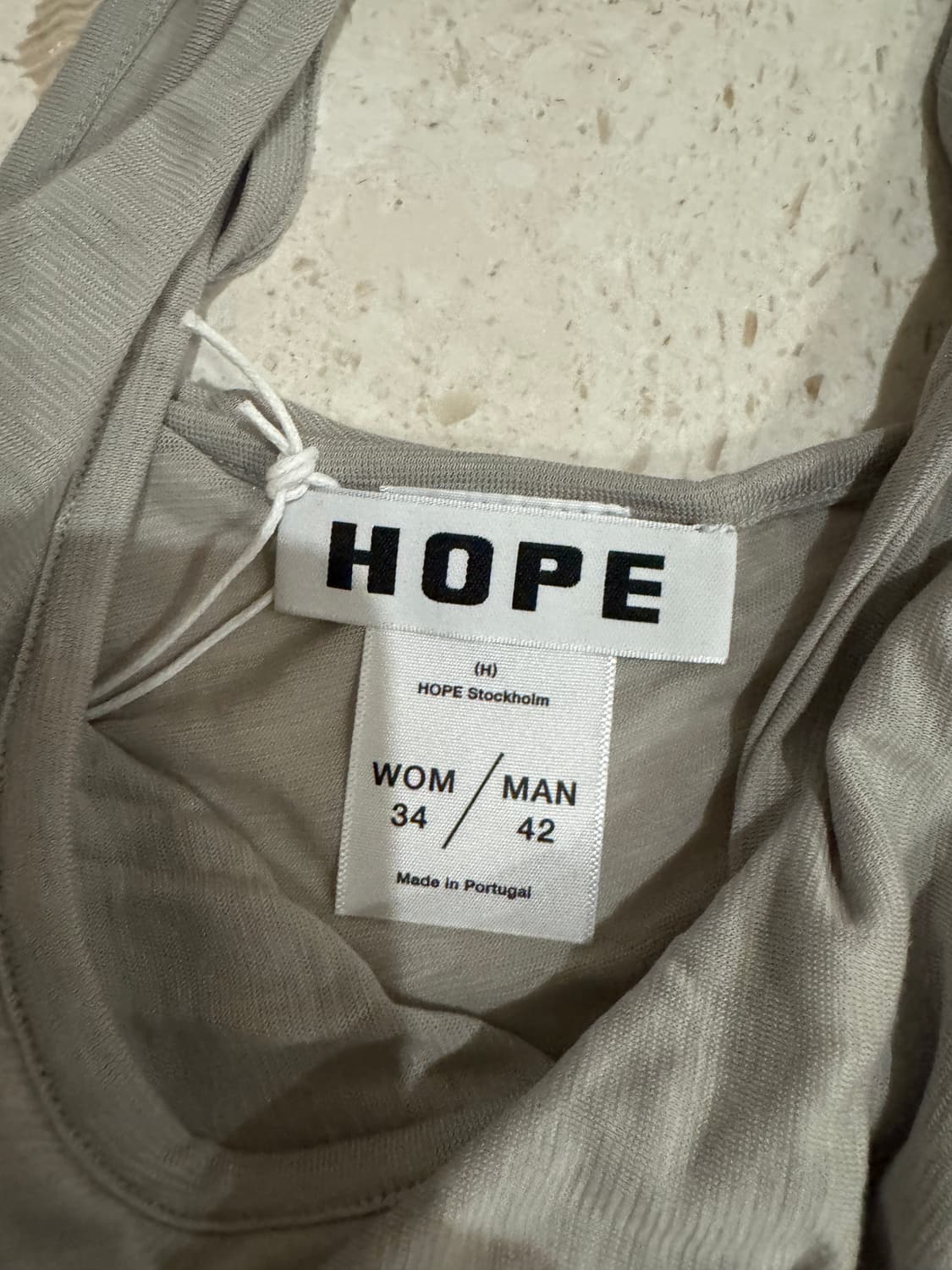 호프 HOPE 시크릿 탑 도브 그레이 34  상품이미지5