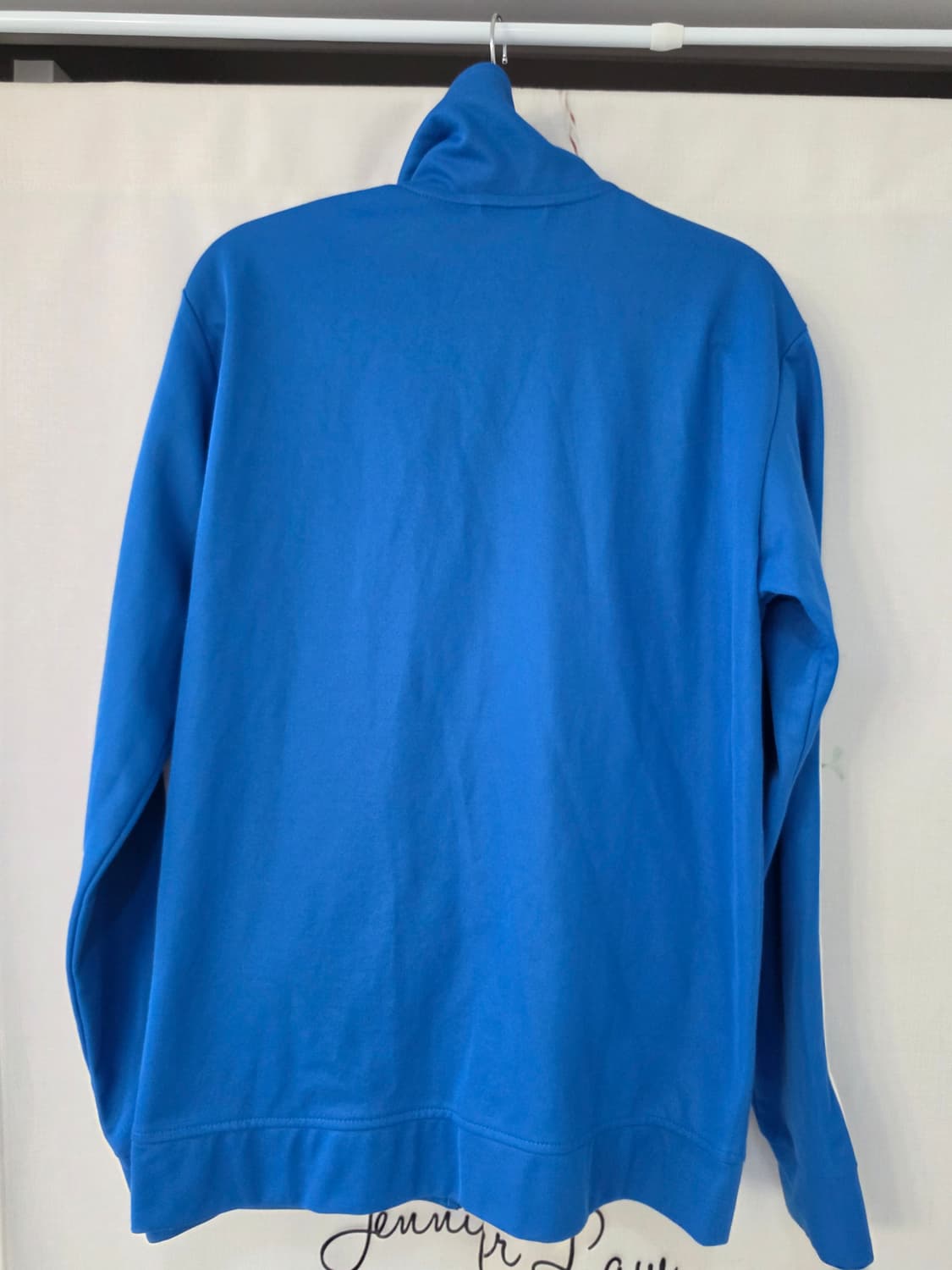 105)아디다스 파이어버드 유로파 트랙탑 블루 져지 집업 상품이미지2