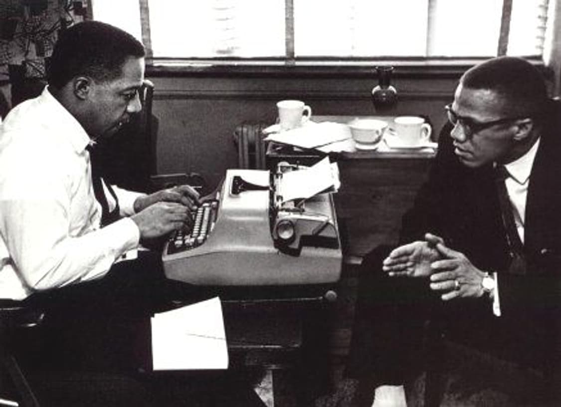 00's 미제 말콤엑스 & 알렉스 헤일리 티셔츠 상품이미지8