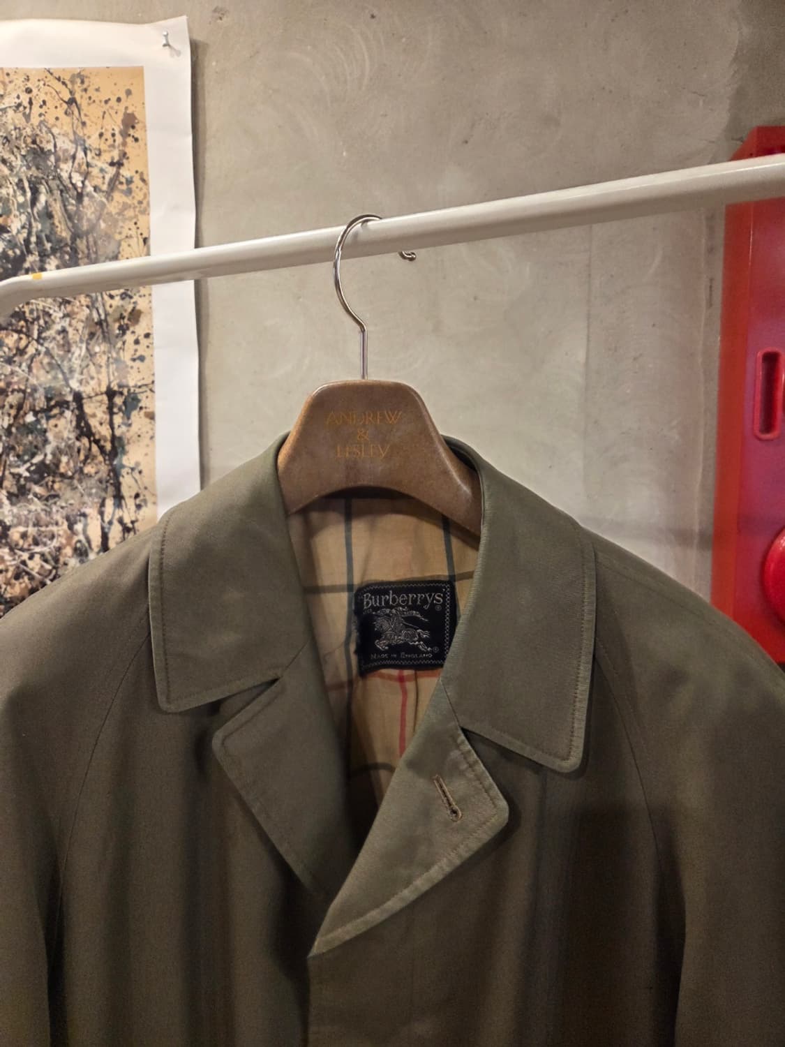 버버리 래글런코트 상품이미지2