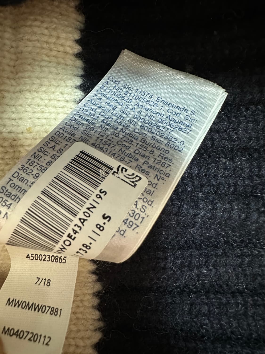 타미 힐피거 페어 아일 패턴 스웨터 S 상품이미지7