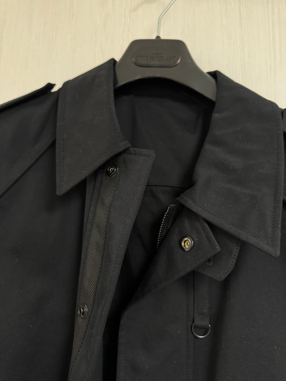 준지 견장 블랙 자켓 46 상품이미지4