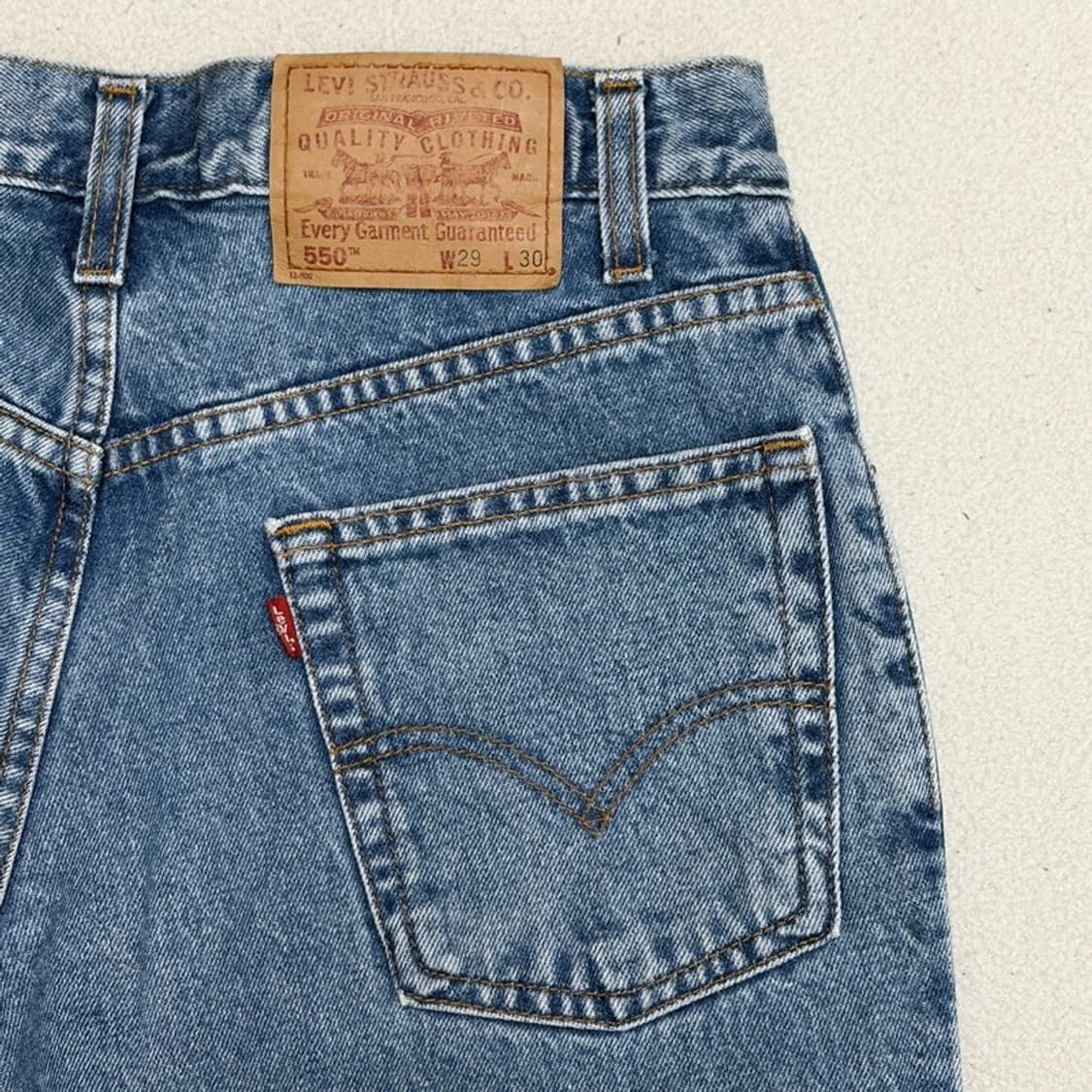 LEVI'S 550 테이퍼드 레그 데님진 29X30 상품이미지6