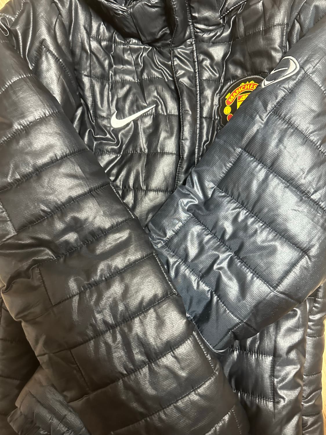 맨유 경량패딩 나이키 빈티지 XS 상품이미지2