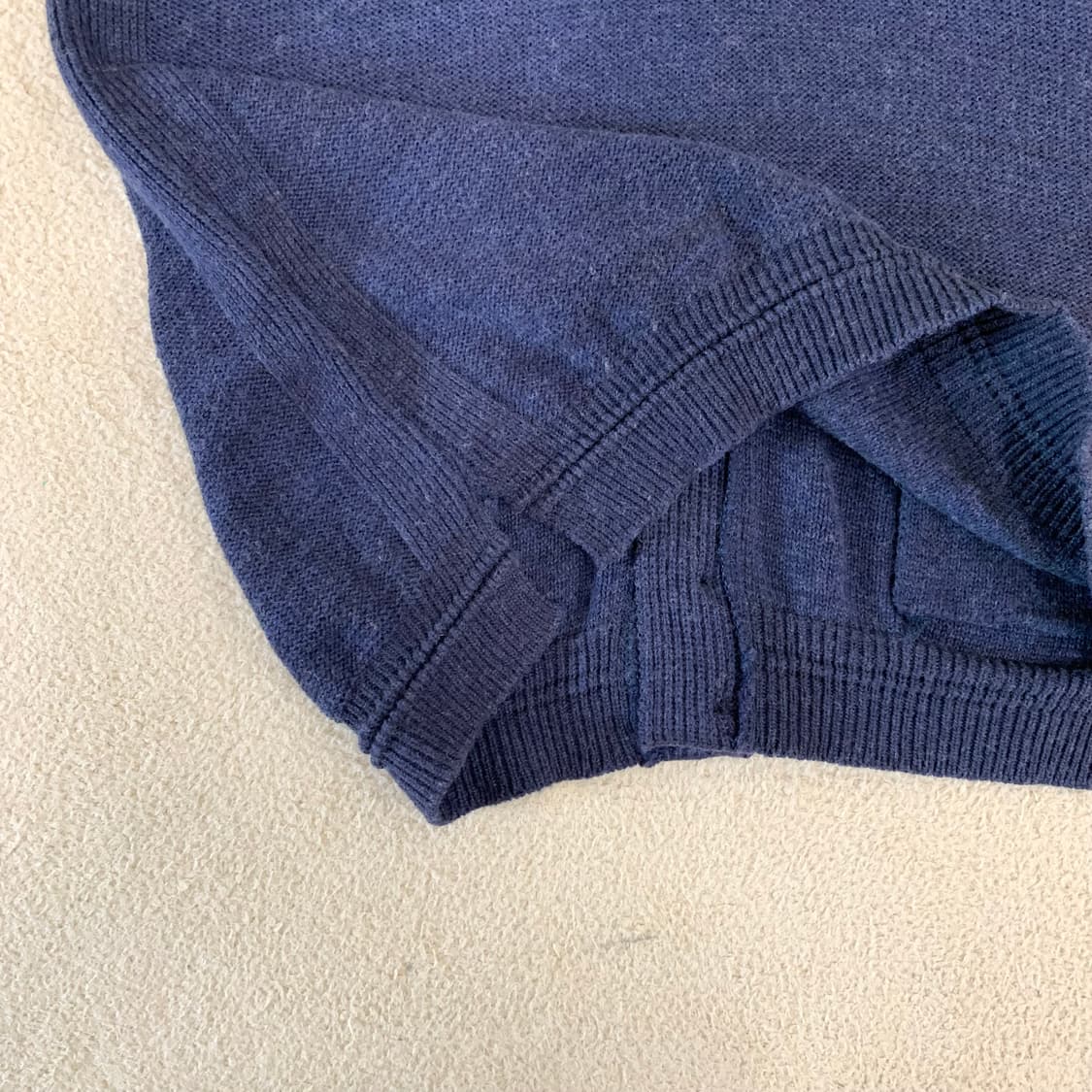 인터메조 노치드카라 니트 베스트(105/네이비) 이너베스트 상품이미지6