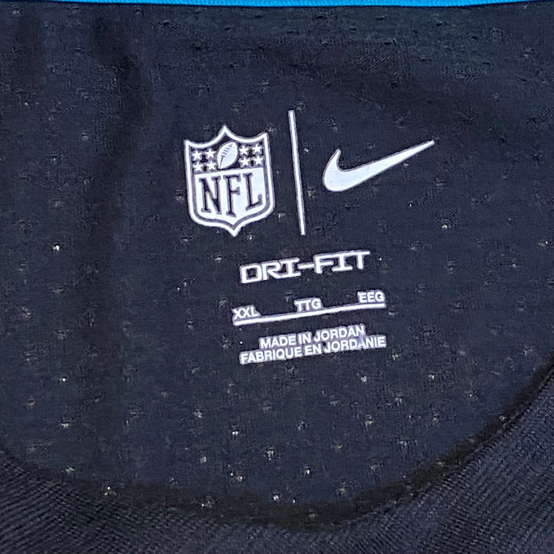 레어 10s 미국 빈티지 나이키 NFL 재규어스 트레이닝 탑 상품이미지6