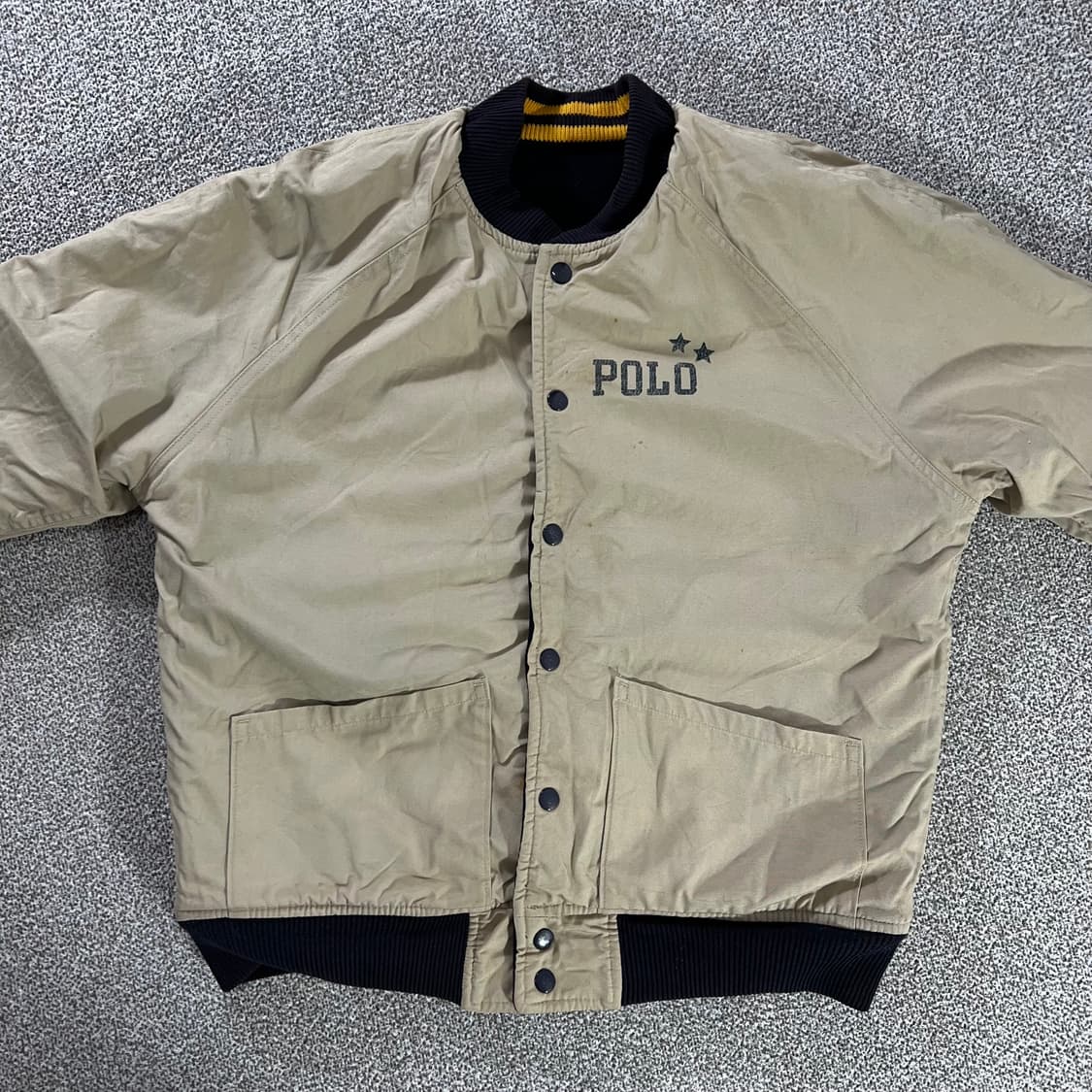 폴로스포츠 양면 바시티 자켓 상품이미지1