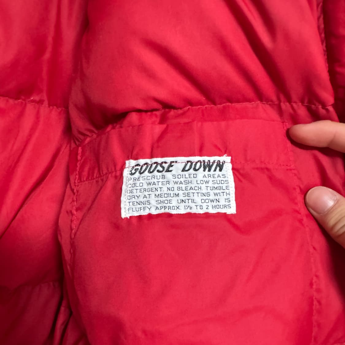 Alpine Designs 레드 패딩 L 팝니다 상품이미지8