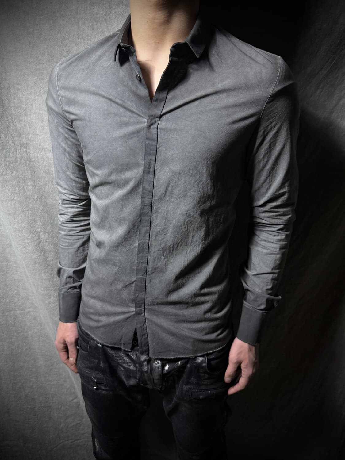 Label Under Construction Washed Shirts 상품이미지2