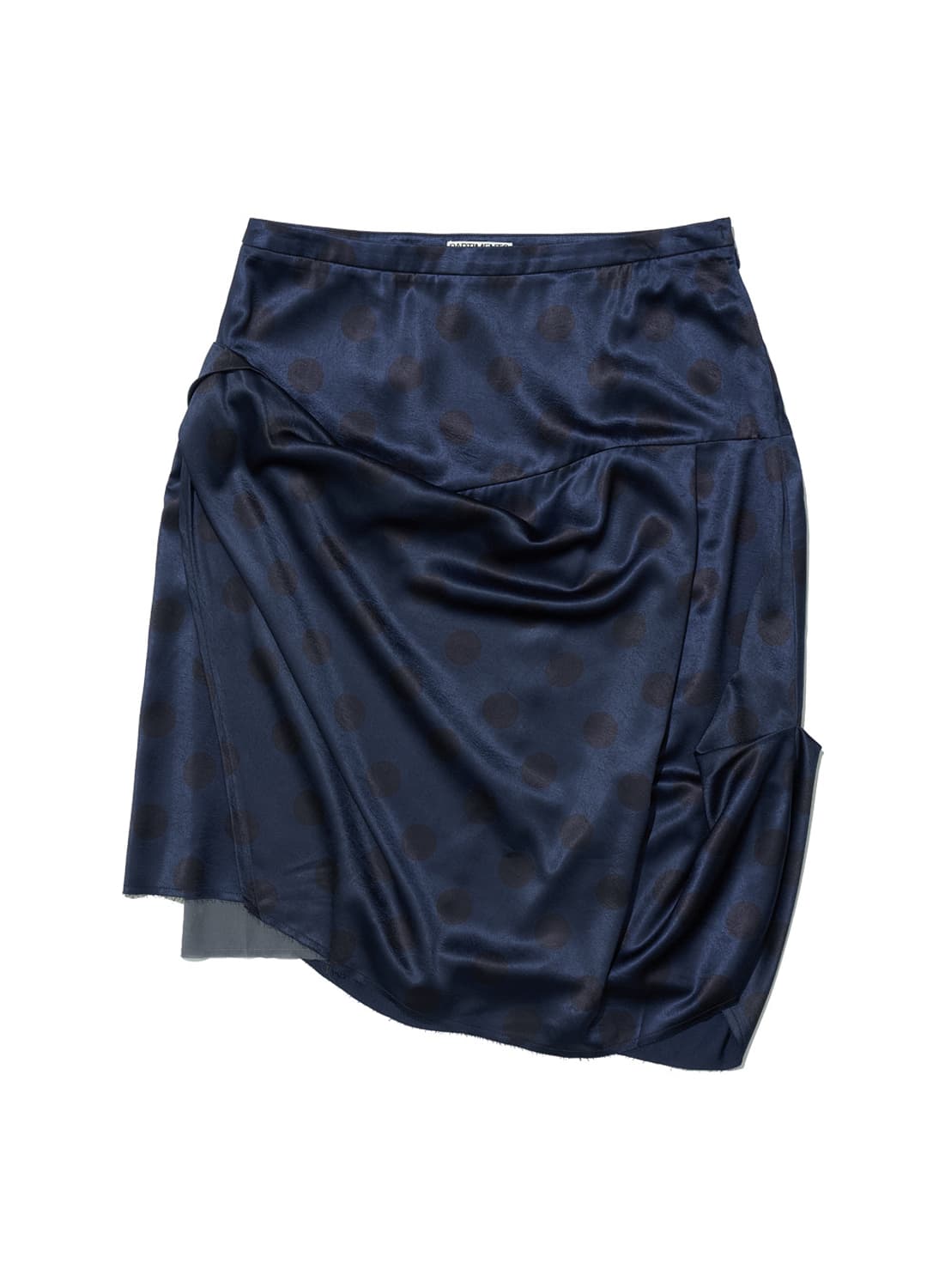 파르티멘토 우먼 DOT MIDI SKIRT NAVY 상품이미지1