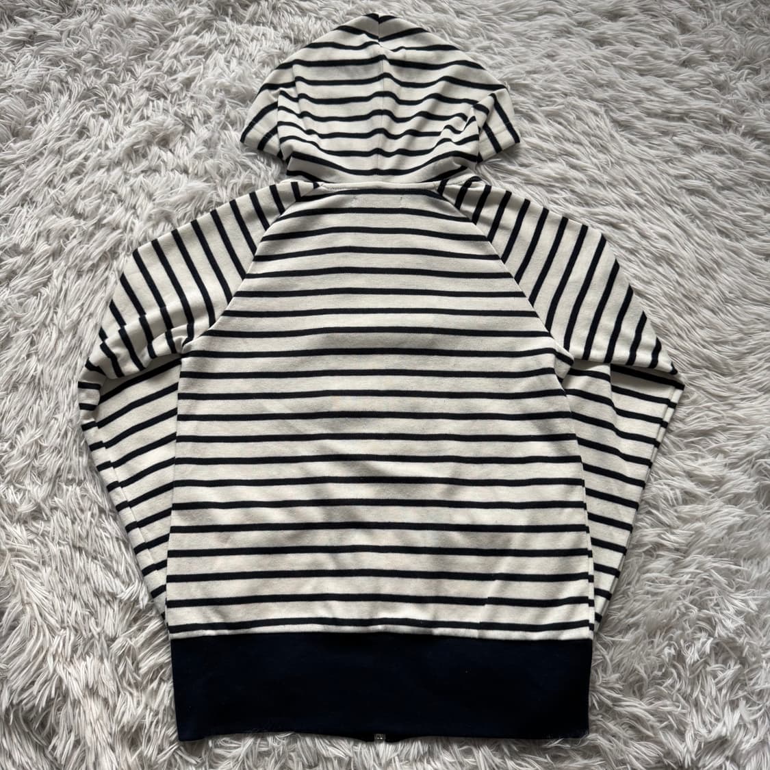 ROOCHE REARING 일본빈티지 노드 후드집업 모리걸 m 38-40 상품이미지3