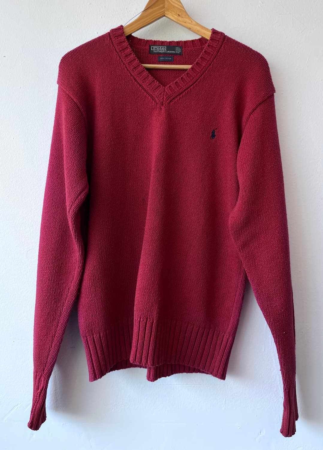 폴로랄프로렌  브이넥 코튼니트
 상품이미지1