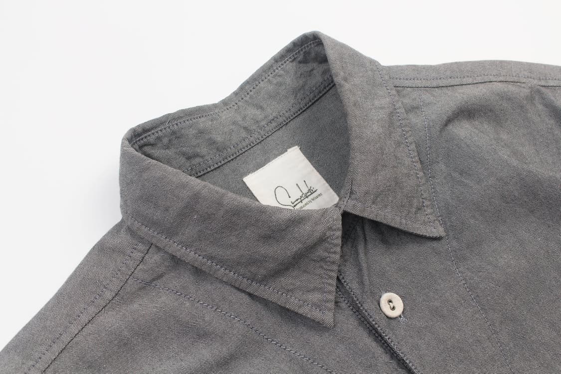 SUNNY CLOUDS Oxford Pullover Half Shirt  상품이미지4