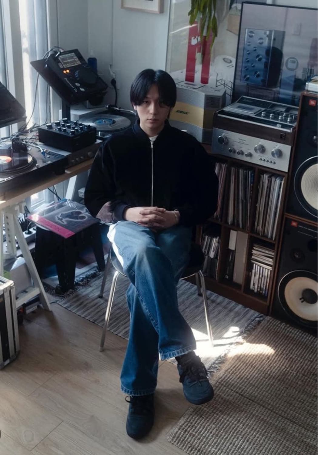 자운드 리복 jjjjound Reebok 클럽 C 85 트리플블랙 270 상품이미지2