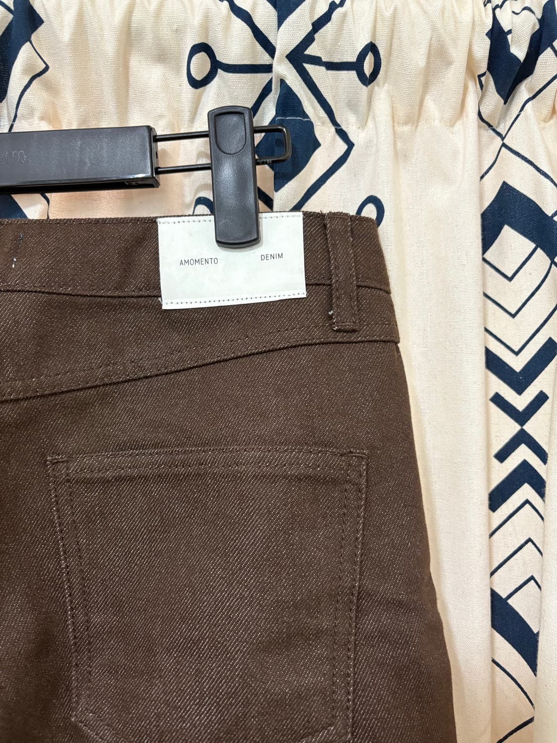 아모멘토 / 컬러 스트레이트 핏 데님 상품이미지6