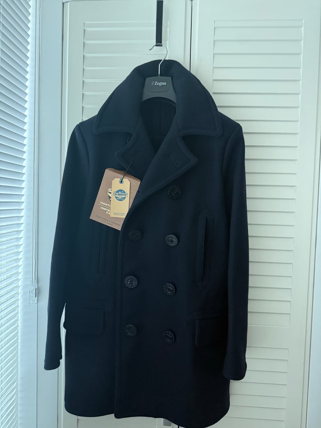 버즈릭슨 롱피코트 BR14146 상품이미지1