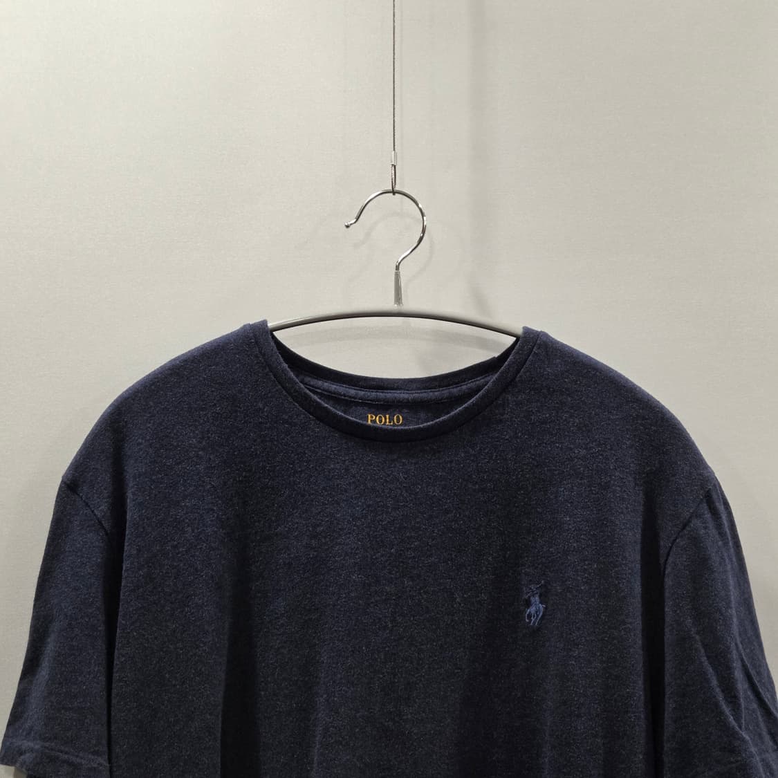 폴로랄프로렌 코튼 반팔 티셔츠 네이비 M 상품이미지2