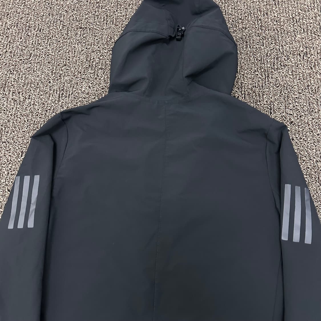 아디다스 경량 후드 바람막이 자켓 블랙 105(XL) 상품이미지5