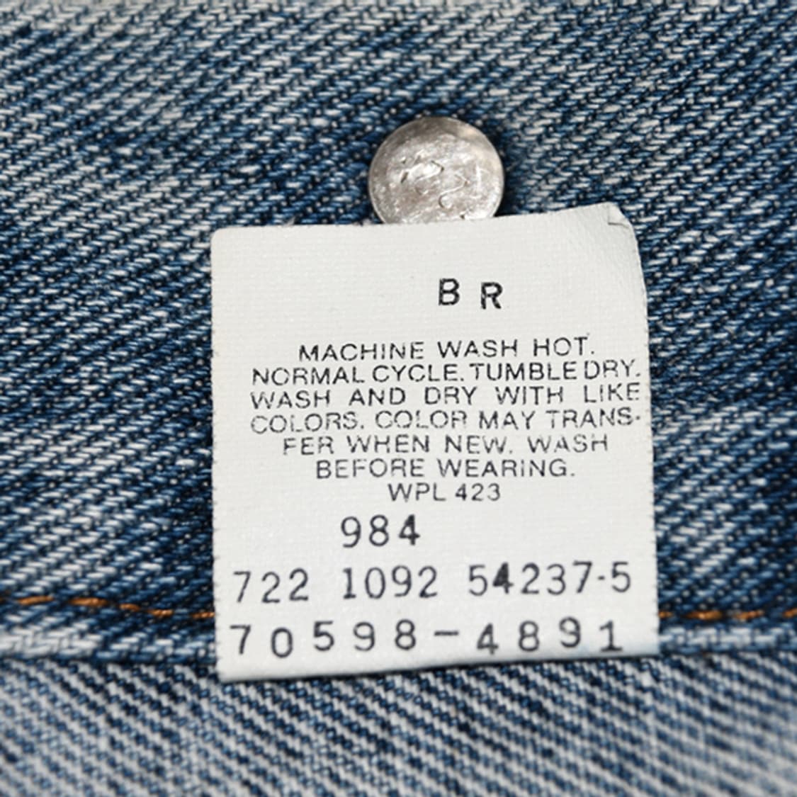 made in USA Levis 90s 빈티지데님자켓 상품이미지10