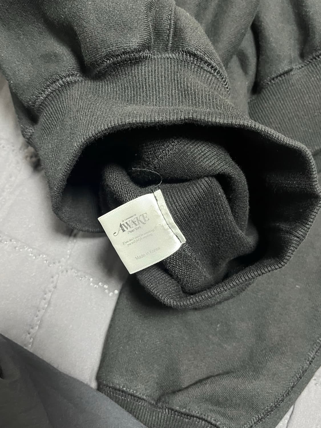 어웨이크 뉴욕 후드티 블랙 S사이즈 상품이미지8
