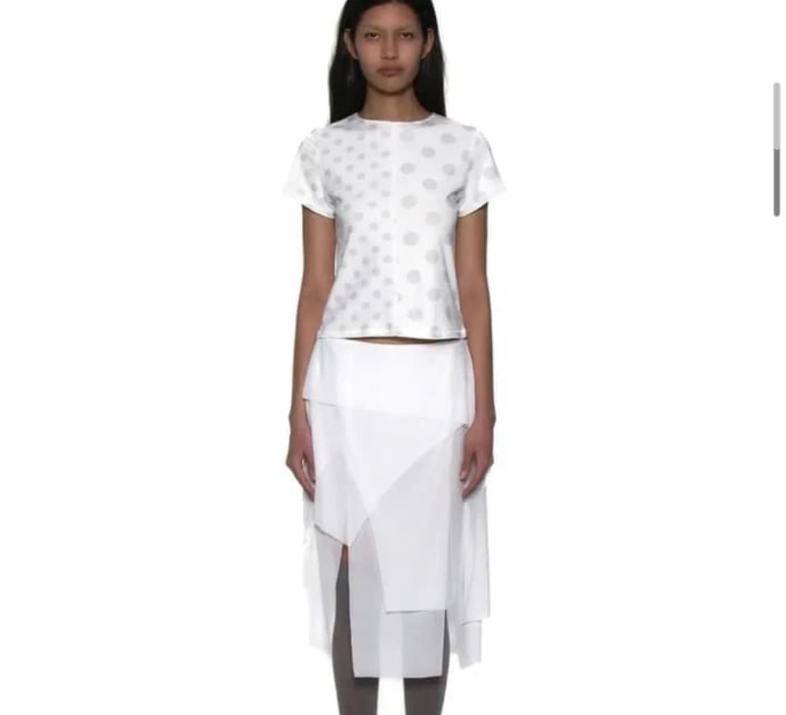 파르티멘토우먼 도트 반팔티 상품이미지2