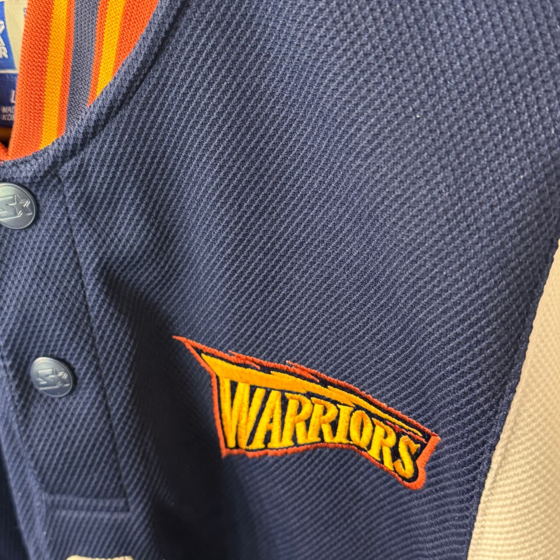 [L] 스타터 골든스테이트 워리어스 슈팅져지 상품이미지3