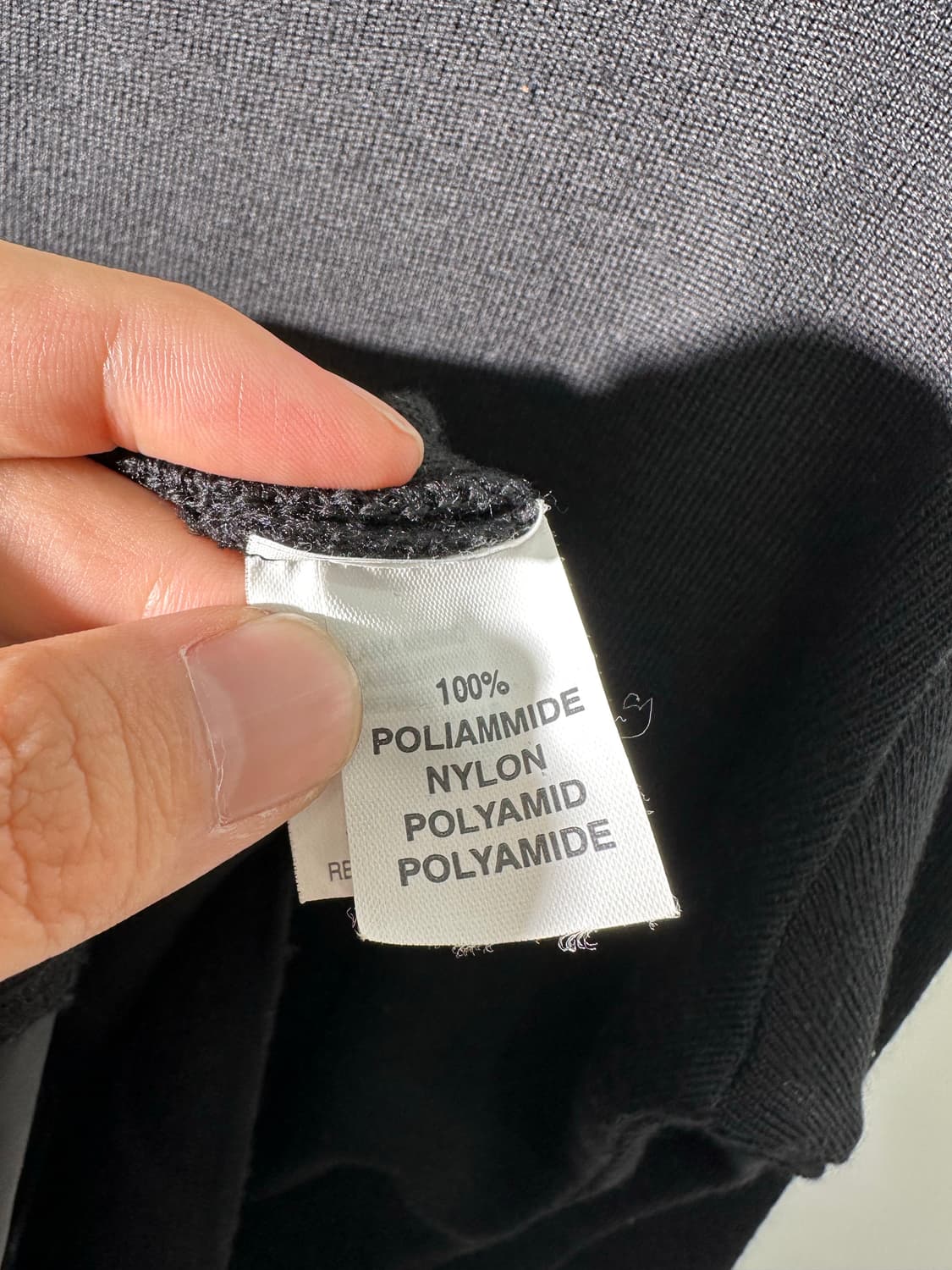 giovani idee 이태리 레더 믹스 니트 블루종 자켓 상품이미지5