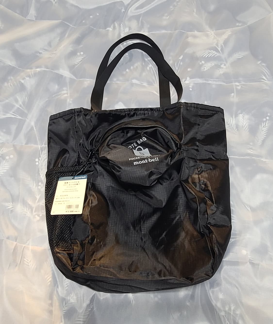 (새제품) 몽벨 mont-bell 초경량 14L 토트백/ 에코백 가방 상품이미지3