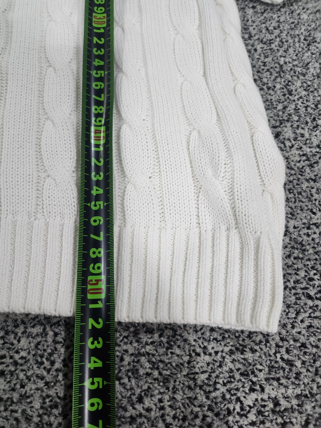 Polo Ralph Lauren 케이블 니트 반팔 S 상품이미지10